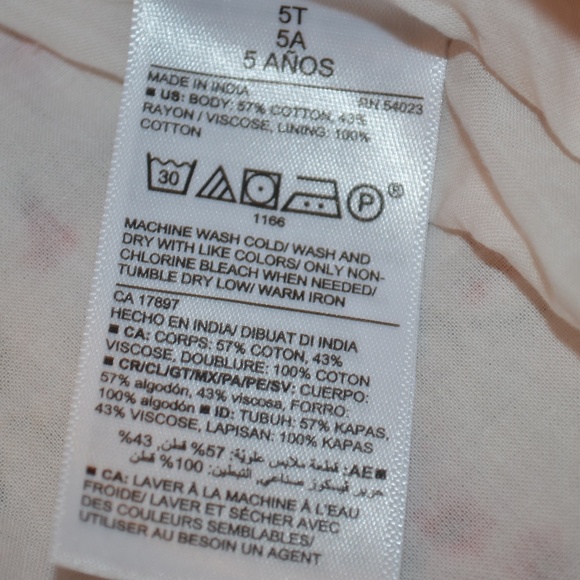 Old Navy Dress w/Red Flowers - Picture 6 of 8